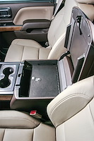 320-01 Security Console Insert, Select GM 1500/2500/3500 Truck/SUV, Black