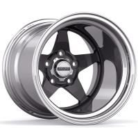Launch Non-Beadlock Wheel, Size: 15x14", Bolt Pattern: 5x4.75", Backspace: 7" [Black/Polished]