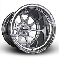 MACH-10 Non-Beadlock Wheel, Size: 15x14", Bolt Pattern: 5x5", Backspace: 7.500" [Polished]