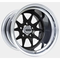 Drag Ops MACH-10 Wheel [Size: 17"x10"] 5 x 4.50" Bolt Pattern, Black/Polished Finish for 1994-2004 Ford Mustang GT