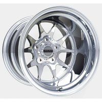 Drag Ops MACH-10 Wheel [Size: 17"x10"] 5 x 4.50" Bolt Pattern, Polished Finish for 1994-2004 Ford Mustang GT