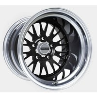 Drag Ops Legend Wheel [Size: 17"x10"] 5 x 115 mm Bolt Pattern, Black/Polished Finish for 2015-2019 Dodge Challenger/Charger