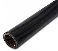 High Temperature Ignition & Plug Wire Sleeves 3/8" x 25ft