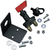 Battery Cut-Off Switch with Mounting Bracket 100 Amp Capacity 24V 2-Post