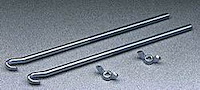 Zinc-Plated J Battery Hold-Down Bolts 3/8" x 10" Bolts with Wing Nuts