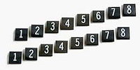 Heat-Shrink Wire Markers Fits 7mm, 8mm, and 10.4mm Wire