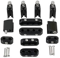 V8 Vertical Wire Loom Kit (2) 4-Wire, (2) 3-Wire, (2) 2-Wire