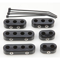 Clamp-Style Wire Separators (2) 4-Wire, (2) 3-Wire, (2) 2-Wire