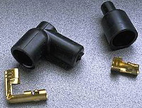 Coil Boot/Terminal Kit Socket Style, 180 Degree
