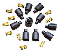 Distributor & Coil Boot/Terminal Kit, Socket-Style, 180-Degree