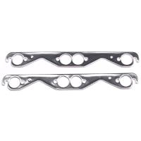 Seal-4-Good Round Port Header Gasket Set Small Block Chevy V8 265-400