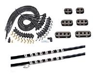Spiro Pro 8mm Wire Kit - Black Universal Fit, 8 cyl