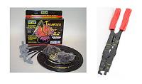ThunderVolt 8.2mm Spark Plug Wires Universal Fit, 8-Cylinder