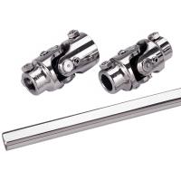 Billet Stainless Steel U-Joint & Shaft Kit Mustang Power Box