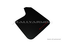 MF12BASRD Mud Flap Kit for Universal Fit - Red Logo