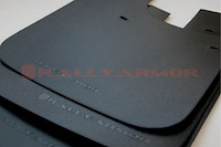 MF2BASBLK Mud Flap Kit for 1993-2001 Subaru Impreza RS/LX/GL/Sport - Black Logo