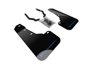 MF46LTURRDWH Mud Flap Kit for 2018-2019 Subaru Crosstrek Limited, Premium, Sport - Red Mud Flap/White Logo