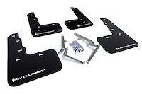 MF47URBLKWH Mud Flap Kit for 2017-2020 Honda Civic Type R - White Logo