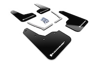 MF50URBLKWH Mud Flap Kit for 2016-2020 Honda Civic Sedan, Coupe - White Logo