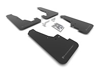 MF55URBLKGRY Mud Flap Kit for 2016-22 Dodge Durango GT/RT/SRT/SXT - Grey Logo