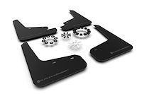 MF72URBLKDGR Mud Flap Kit for 2020-22 Tesla Model Y - Dark Grey Logo