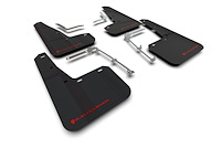 MF74URBLKRD Mud Flap Kit for 2020-22 Toyota GR Yaris Hatch - Red Logo