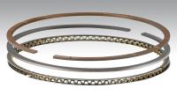 Classic Steel Gas Ported Piston Ring Set 4.605 Bore