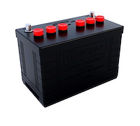 BB-S27MRL Collector Series Lightweight 12 V AGM Battery for 1969-1973 Mopar Models [BCI Group 27 Applications, Red]
