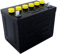 Turbostart LT-S24MY Collector Series Lightweight 12 V Lithium Battery for 1965-1974 Chrysler Vehicles