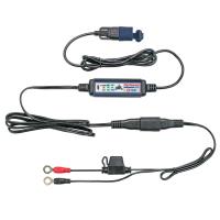 USB Charging Port and Battery Monitor Kit [Permanent Lead Connection 1/4 in. (6 mm) Ringlets]