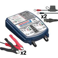 3 Dual Bank Automatic Battery Charger & Maintainer [0.8 Amps / 12 V]