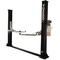 Light-Duty 2-Post Symmetrical Automotive Lift with 9,000 lbs. Lifting Capacity with Open Top Design
