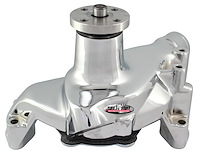 SuperCool Water Pump Polished 1987-95 Small Block Chevy V6-V8 TBI