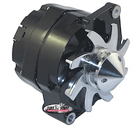 7140FBULL12 Silver Bullet Alternator 140 AMP OEM Or 1 Wire V Groove Pulley 4.85 in. Case Depth Lower Mount Boss