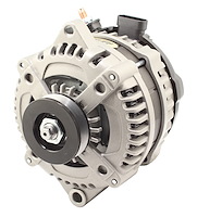 225 Amp Max Amp Alternator for Select 1987-1994 Chevrolet, Pontiac and Other Makes [Single V-Groove Pulley, Factory Cast Plus]