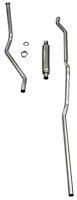53001S 1950-1953 Chevrolet Exhaust System 6-cyl w/ Powerglide Transmission exc. Convertible, 304 Stainless Steel