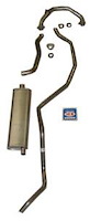 73006 1960-64 Chevrolet 8-cyl 283 Single Exhaust System