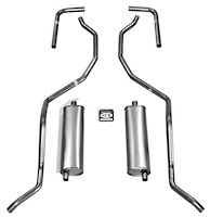 73047 1960-1964 Chevrolet 2 in. Dual Exhaust System