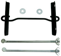 BHD001 1957-1958 Chevrolet Full-Size Battery Hold Down Kit
