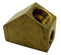 BJB700 1967-69 Camaro Fuel Line Brass Y-Block