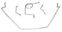 FBL400S 1958 Chevrolet Full-Size Front Brake Line Set [Stainless Steel]