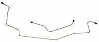 FFB605 1964 Falcon Front Brake Lines