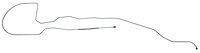 FLB603S 1964 Falcon Long Brake Line [Stainless Steel]