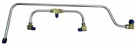 GLK903S 1959-1961 Chevrolet Corvette Gas Lines (Pump-To-Carb), Stainless Steel