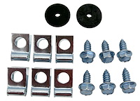 MBC002 1967-1969 Ford Mustang Front Brake Line Clip Set