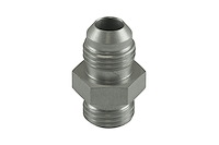 -6 AN Flare to -6 ORB Fitting [Clear]