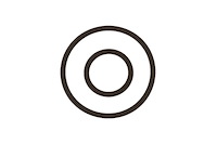 O-Ring Kit Fits Compressor Cover style Kompact Shortie, BW, KKK, EcoBoost, VW/Audi BOVs
