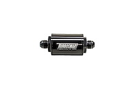 Billet Fuel Filter 10 Micron [-6 AN, Black]