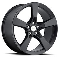 Replica CAM 290-5120-35 MTB Chevrolet Camaro Wheel [Size: 20" x 9"] Finish: Matte Black