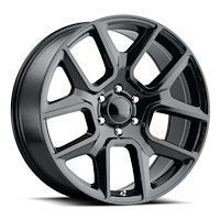 Replica DRM 229-6139-18 GB Ram 1500 Wheel [Size: 22" x 9"] Finish: Gloss Black